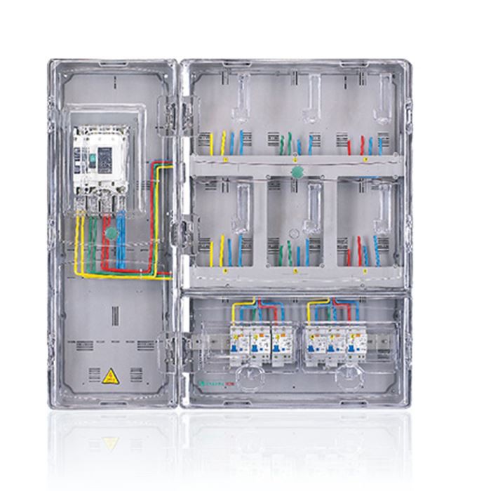 15 Single Phase Six Meters Outside Electronic Meter Box 15 Single Phase Six Meters Outside Electronic Meter Box